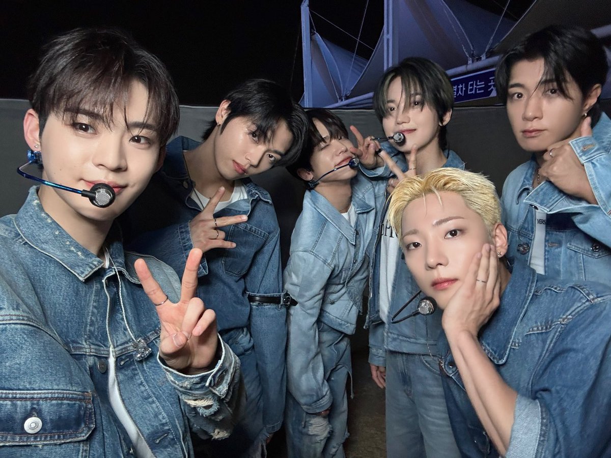 A moment captured by ONF's fan