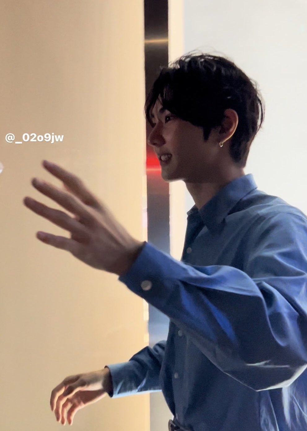 Recent activity shot of Jungwon (ENHYPEN)