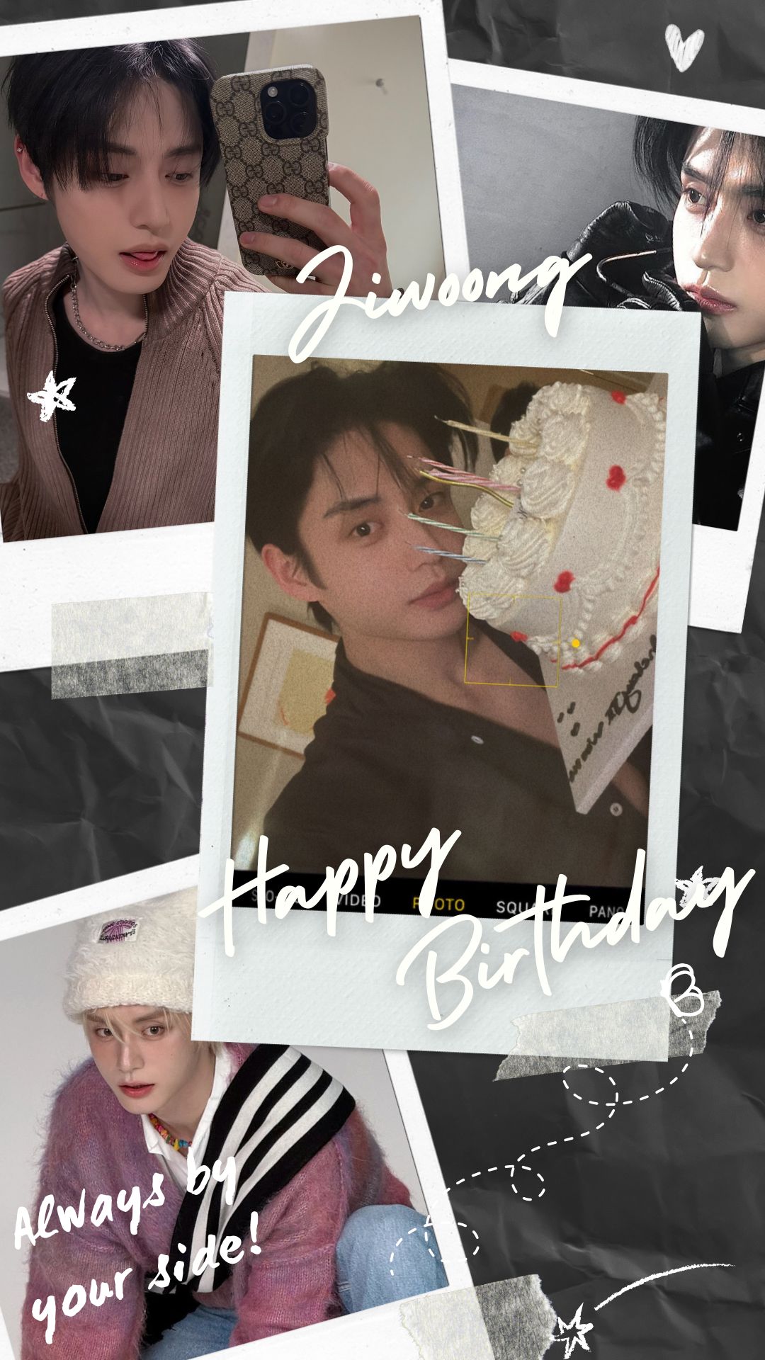 Behind-the-scenes cut of Kim Jiwoong (ZEROBASEONE)