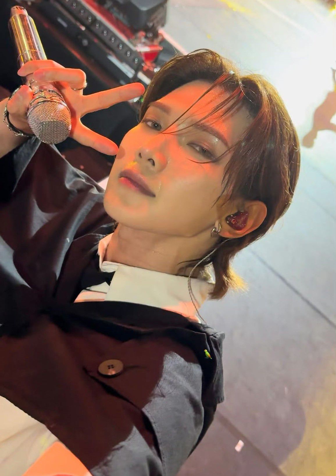 Behind-the-scenes cut of Yeosang (ATEEZ)