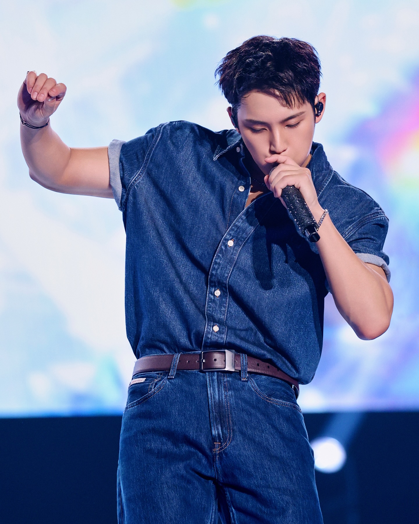 Recent activity shot of Mingyu (SEVENTEEN)
