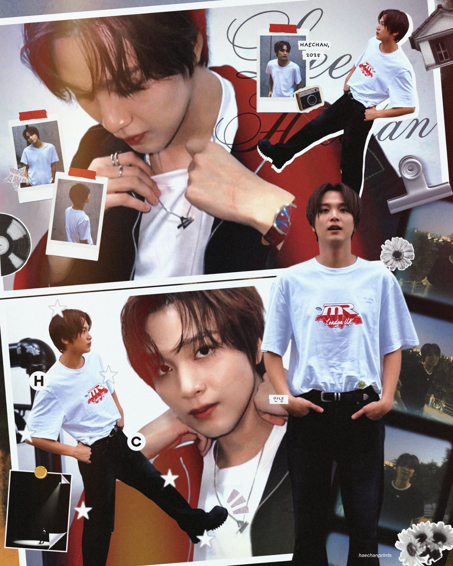 Behind-the-scenes cut of Haechan (NCT 127, NCT DREAM)
