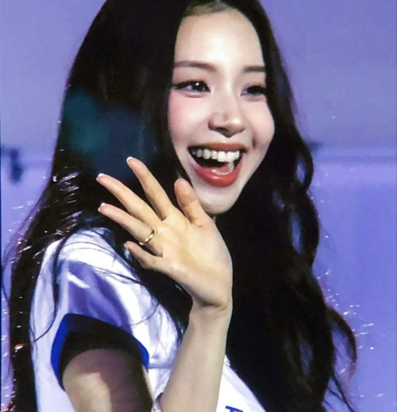 A moment captured by Chaeyoung (TWICE)'s fan