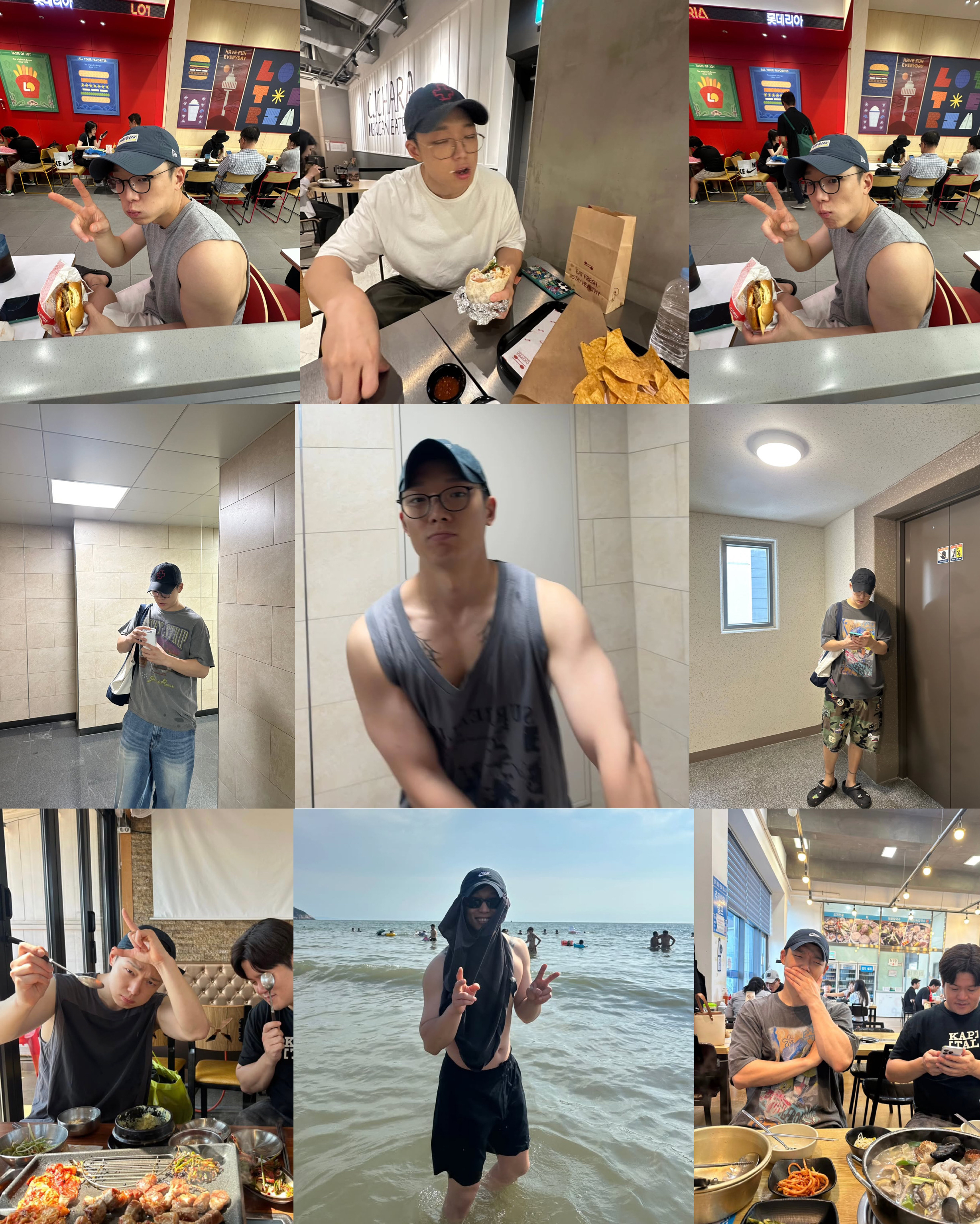 A moment captured by iKON's fan