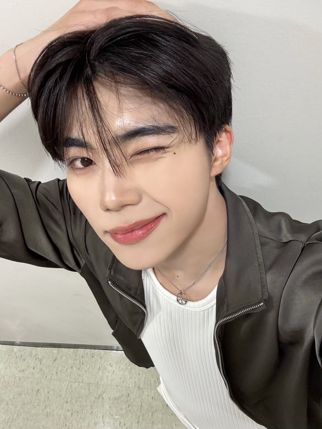 Momen yang diabadikan oleh penggemar Park Gunwook (ZEROBASEONE)