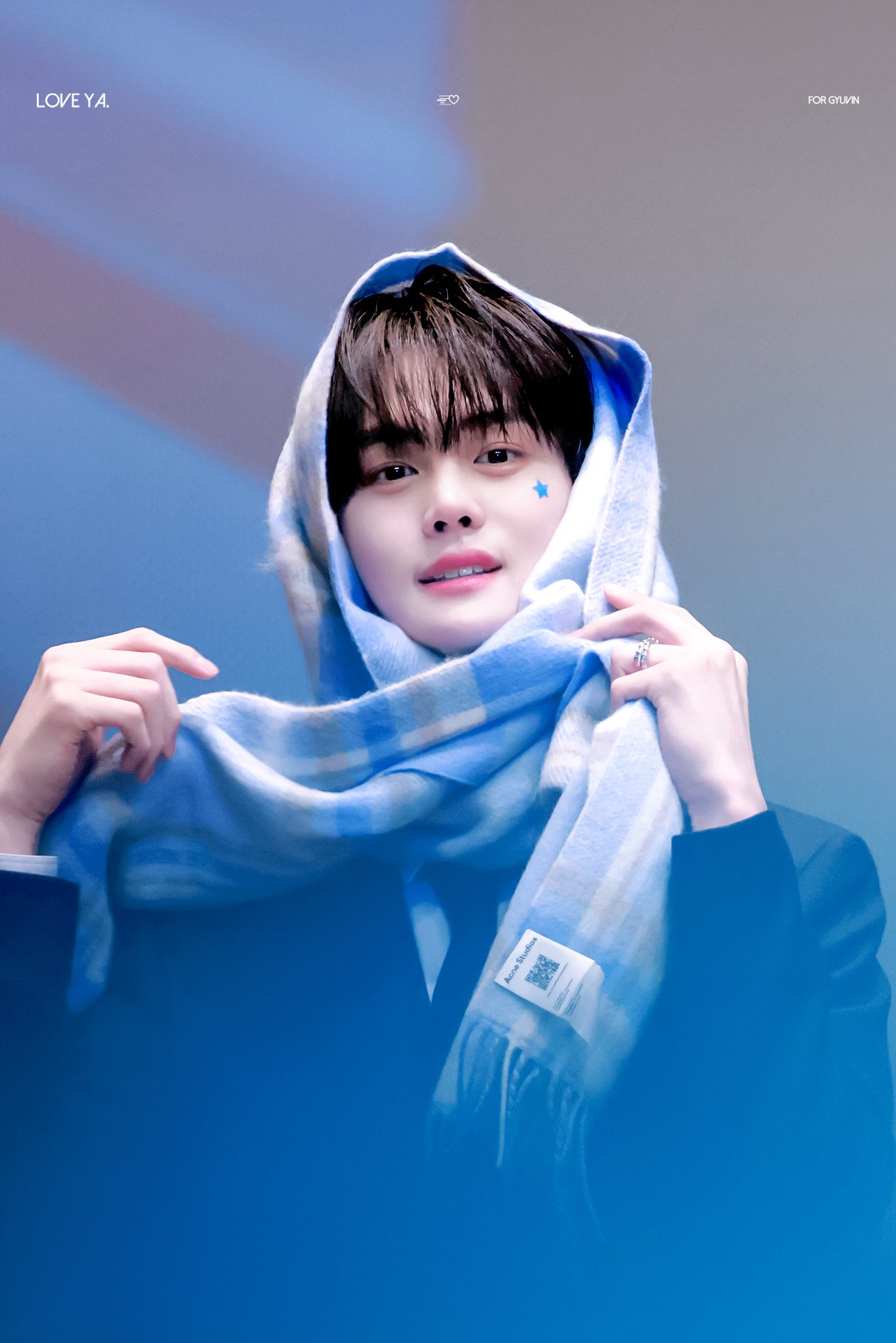 Behind-the-scenes cut of Kim Gyuvin (ZEROBASEONE)