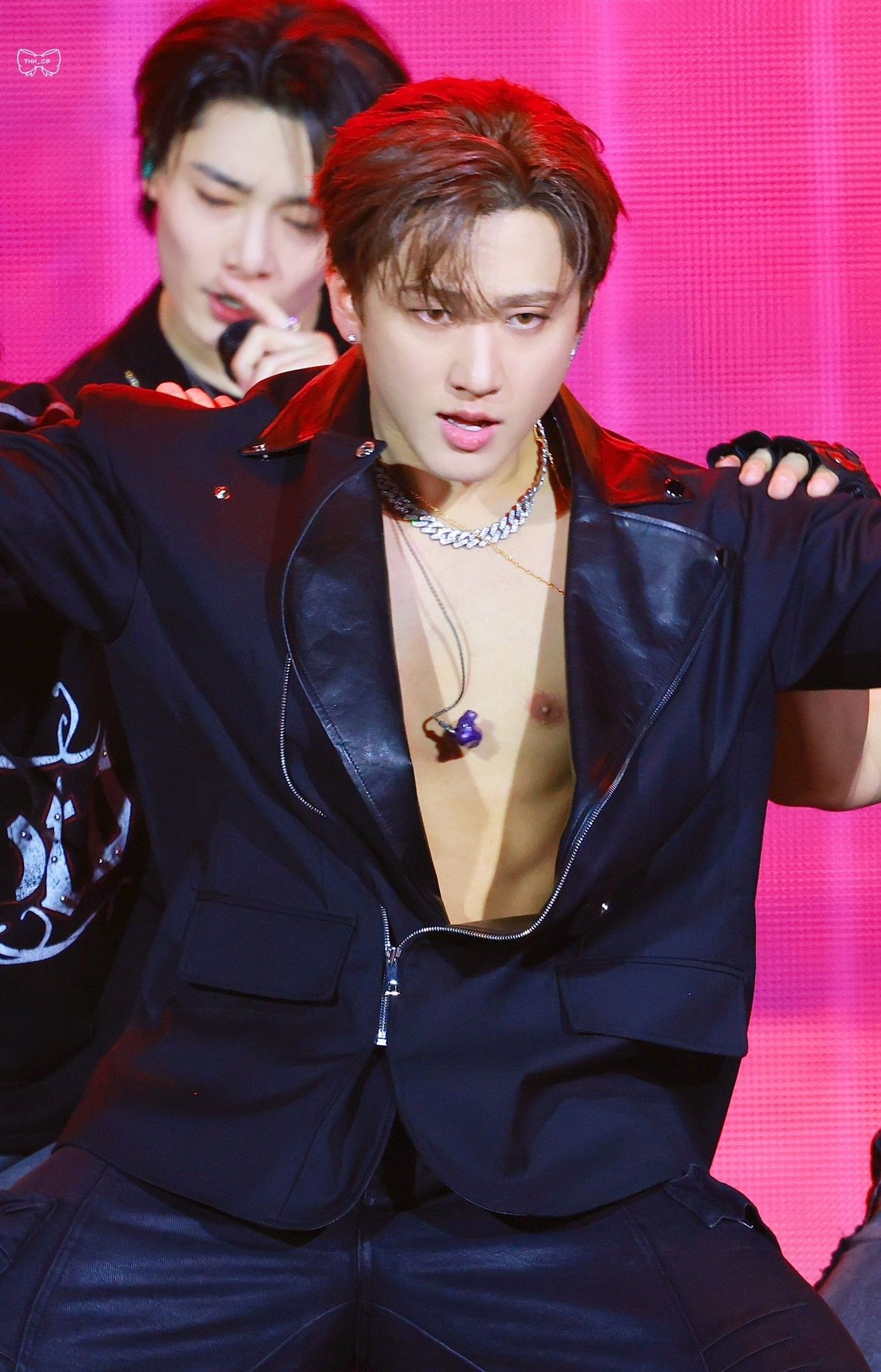 Recent activity shot of Changbin (Stray Kids)