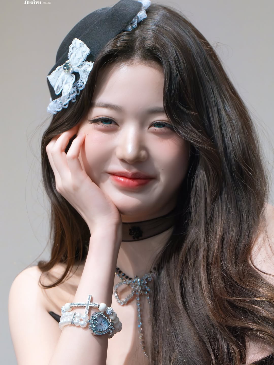 A moment captured by Jang Wonyoung (IVE)'s fan