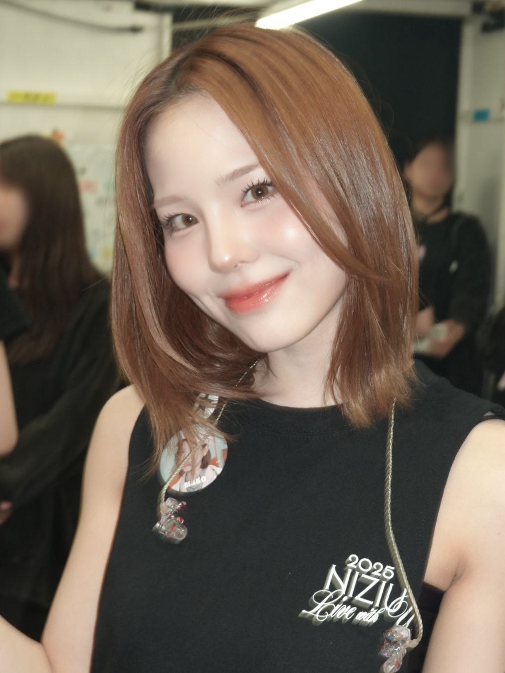 A moment captured by Mako (NiziU)'s fan