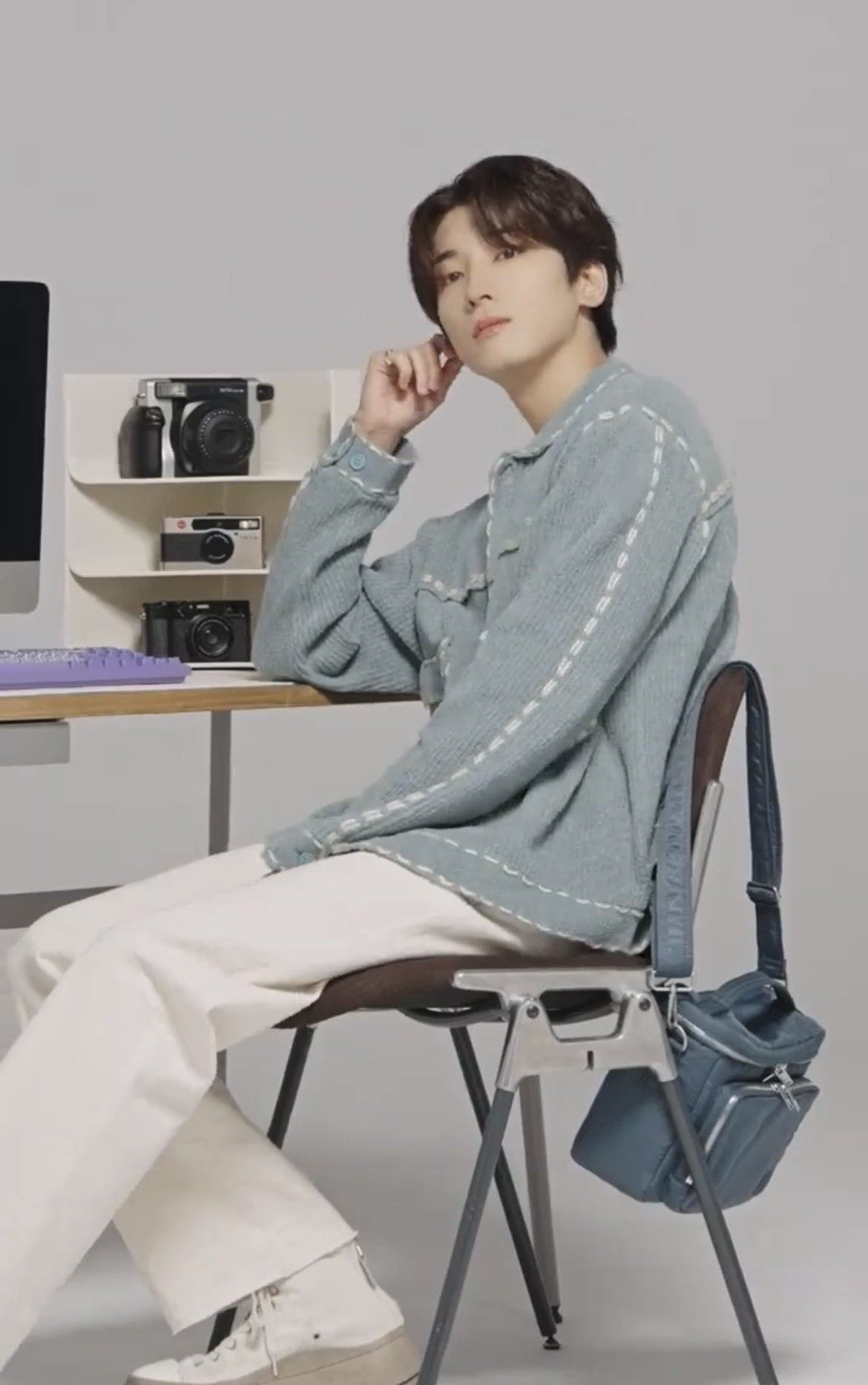Momen yang diabadikan oleh penggemar Wonwoo (SEVENTEEN)