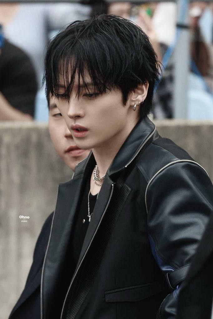 Recent activity shot of Lee Know (Stray Kids)