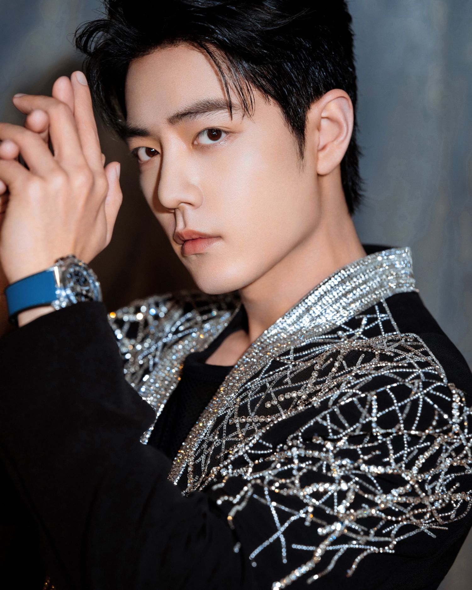 A moment captured by Xiao Zhan's fan