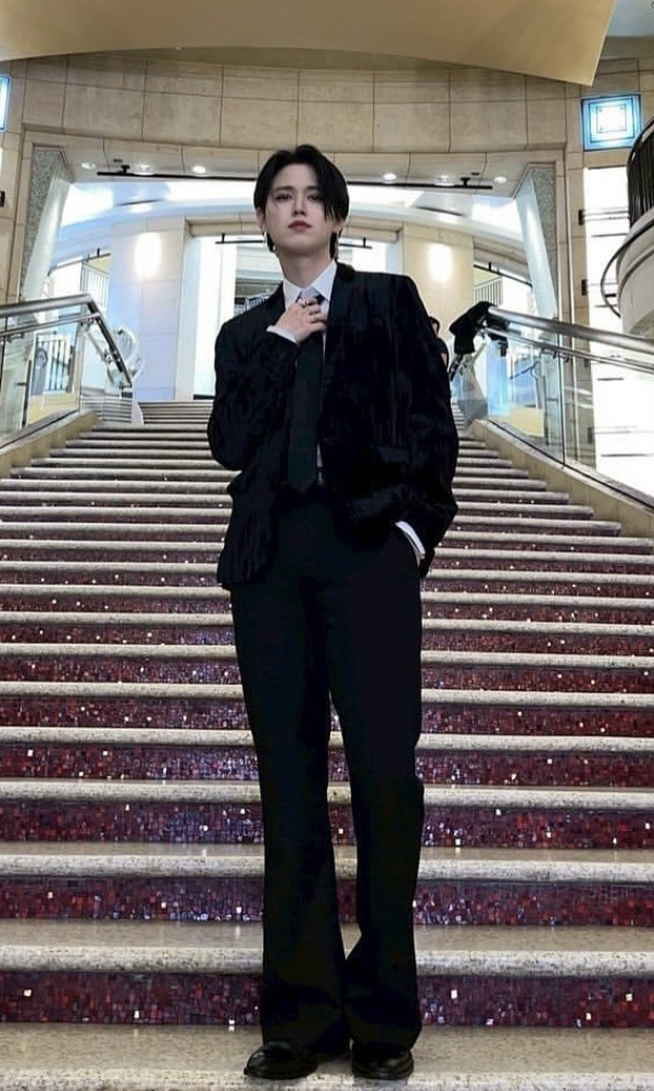 Behind-the-scenes cut of Shiroiwa Ruki (JO1)