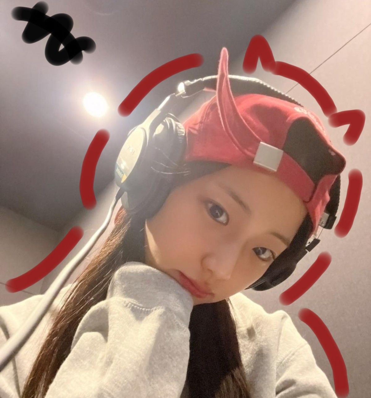 Recent activity shot of Ruka (BABYMONSTER)