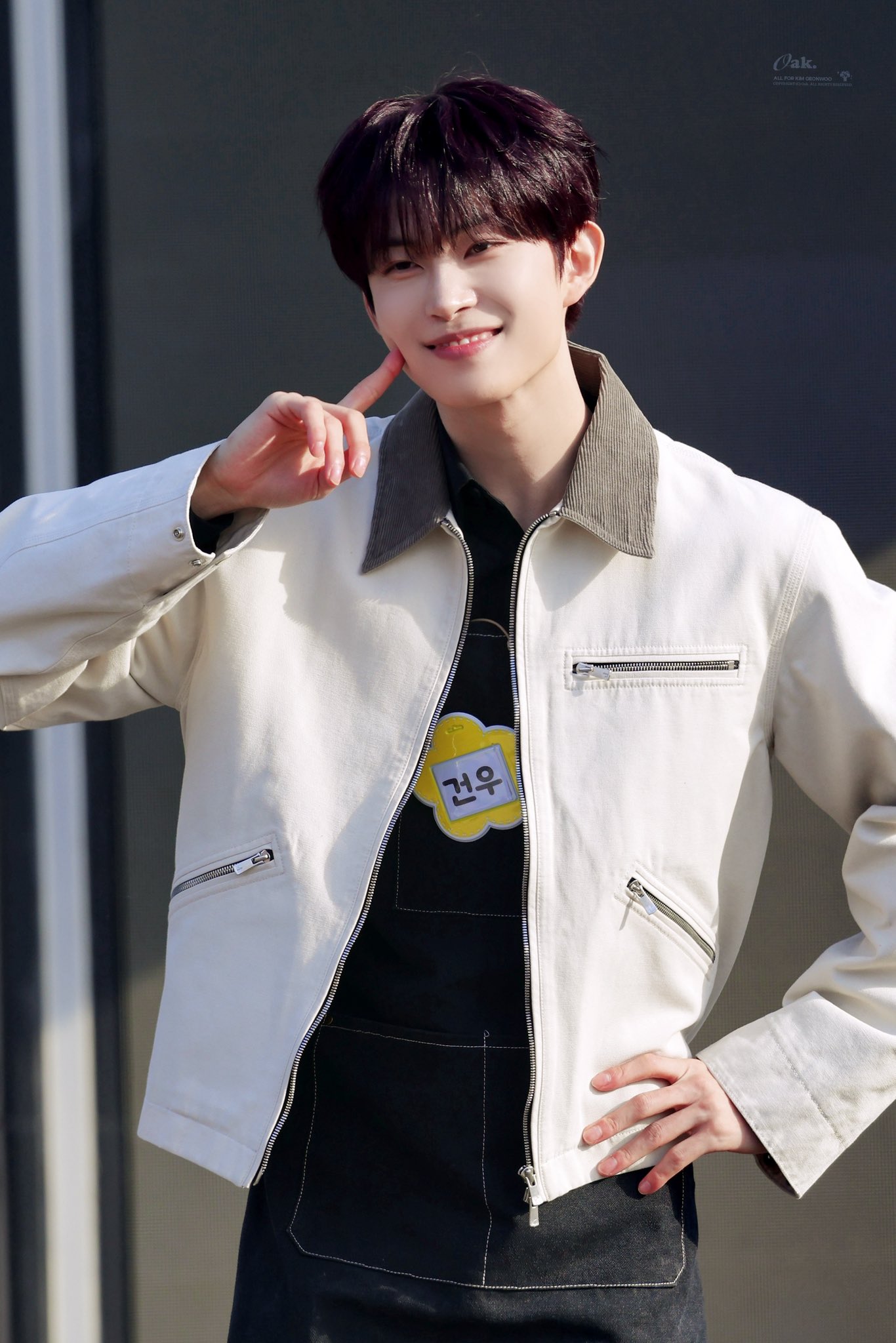 A moment captured by Kim Geonwoo (ALPHA DRIVE ONE)'s fan