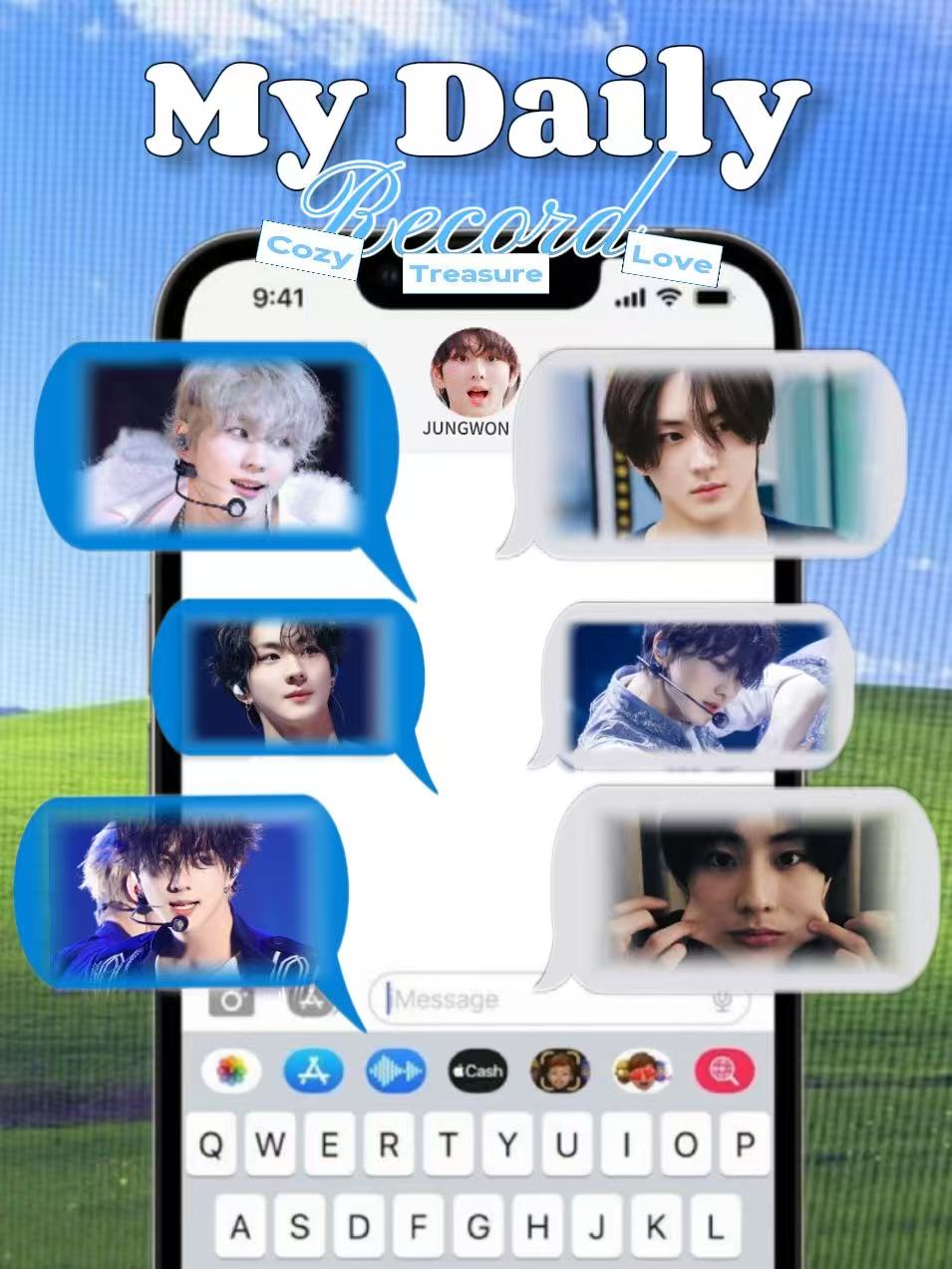 Behind-the-scenes cut of Jungwon (ENHYPEN)