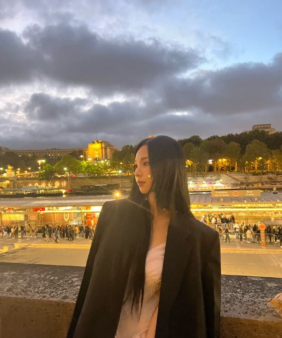 Karina (aespa)粉絲拍下的瞬間