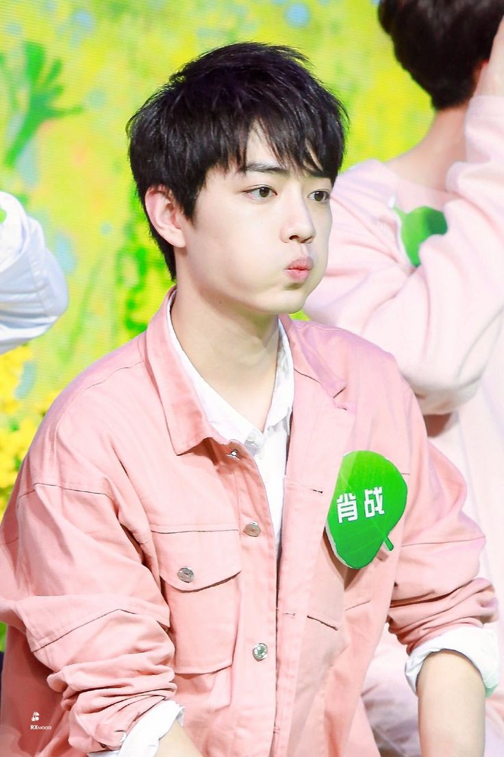 A moment captured by Xiao Zhan's fan