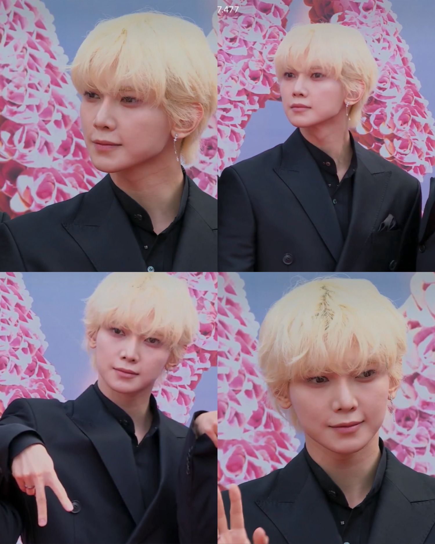 Recent activity shot of Yeosang (ATEEZ)