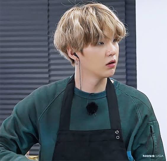 A moment captured by SUGA (BTS)'s fan