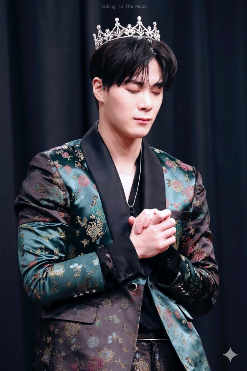 Recent activity shot of Moonbin (ASTRO)