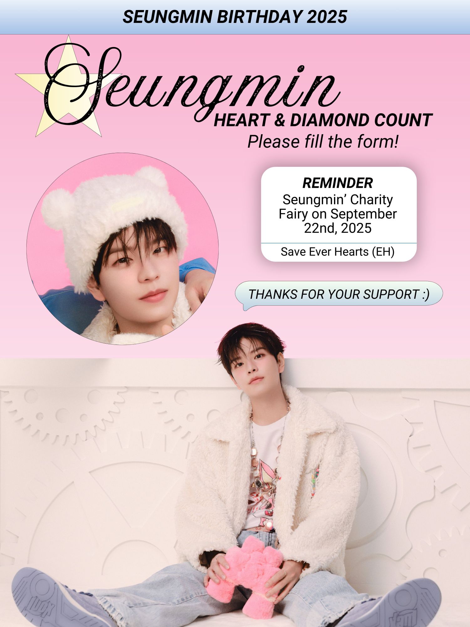 A moment captured by Seungmin (Stray Kids)'s fan