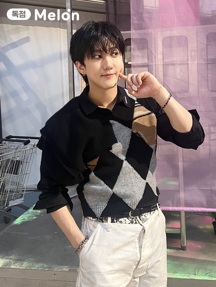 A moment captured by Changbin (Stray Kids)'s fan