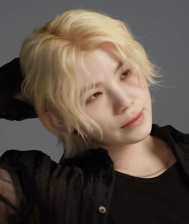 A moment captured by Woozi (SEVENTEEN)'s fan