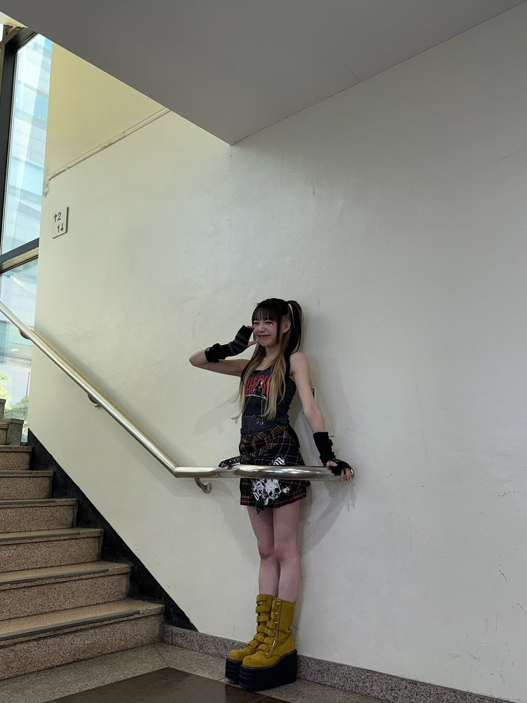 A moment captured by Shimizu Keiko (ME:I)'s fan