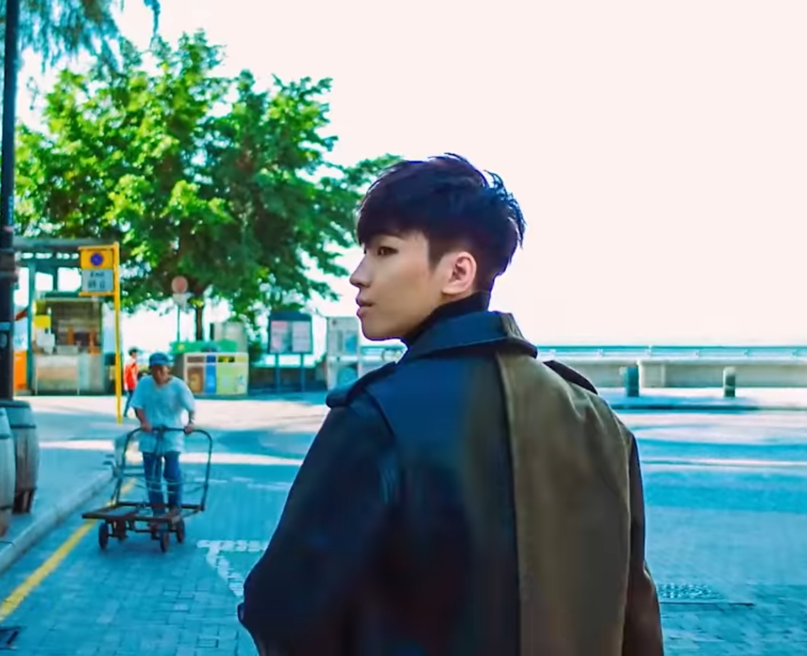 A moment captured by Wonwoo (SEVENTEEN)'s fan