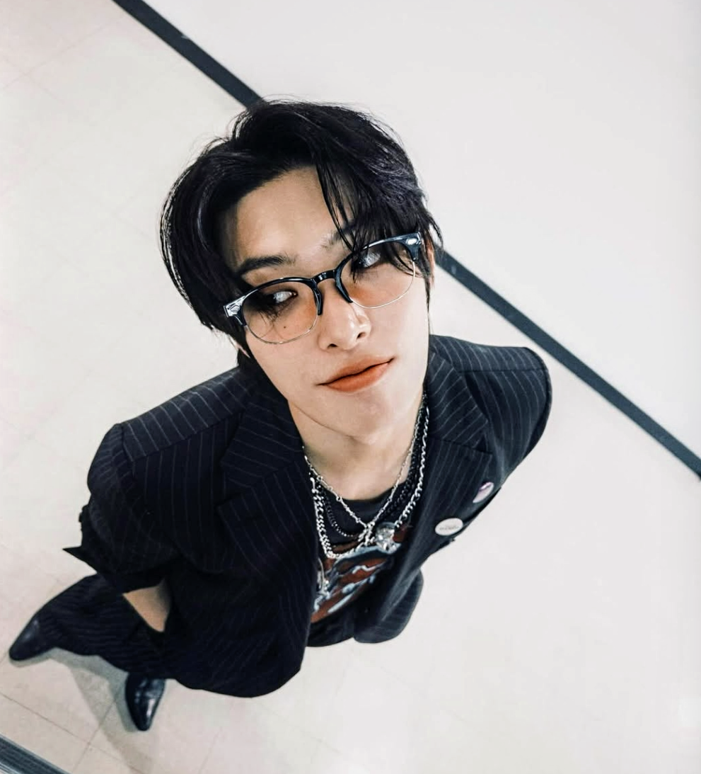 Recent activity shot of Mingi (ATEEZ)