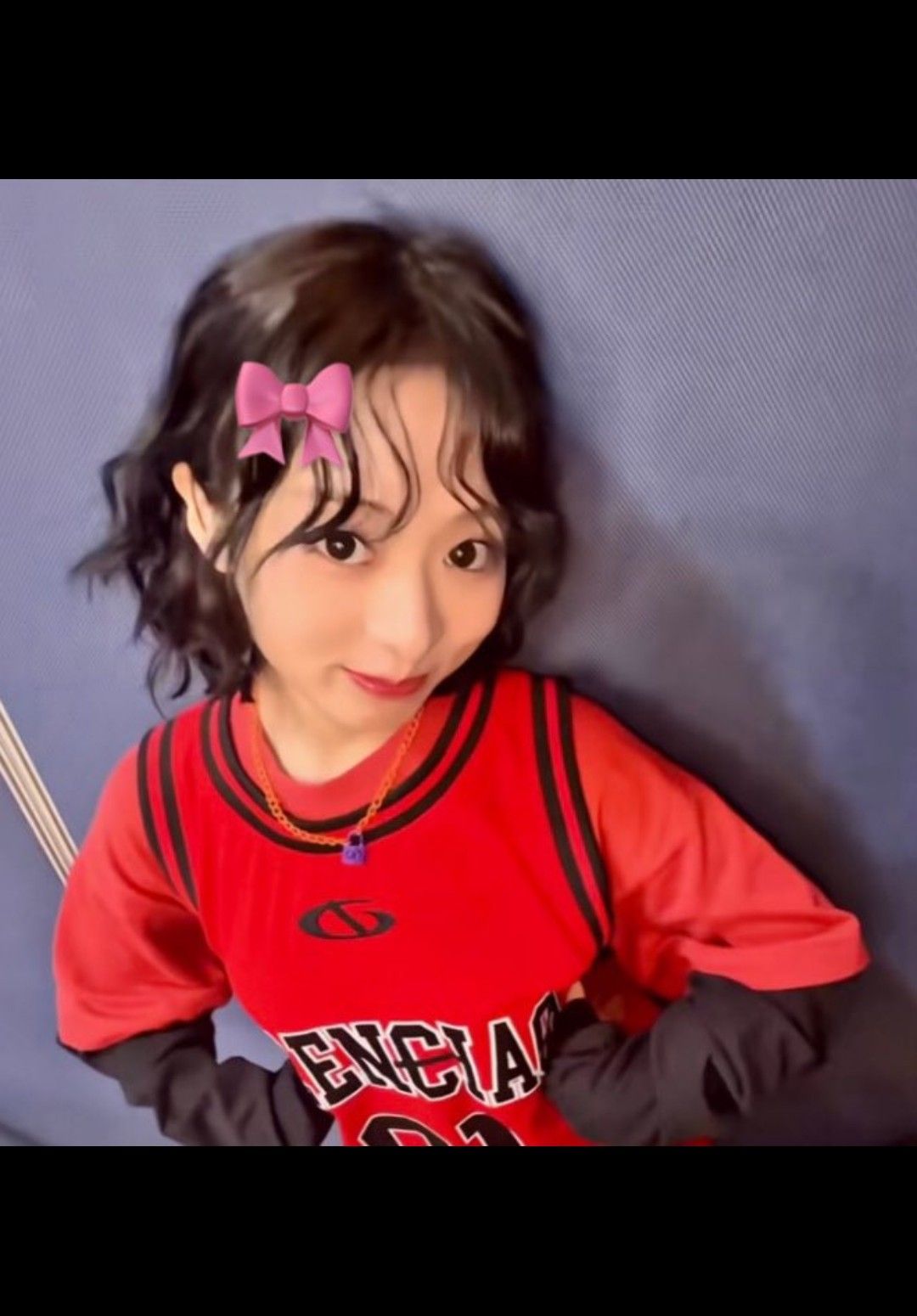 Recent activity shot of Ahyeon (BABYMONSTER)