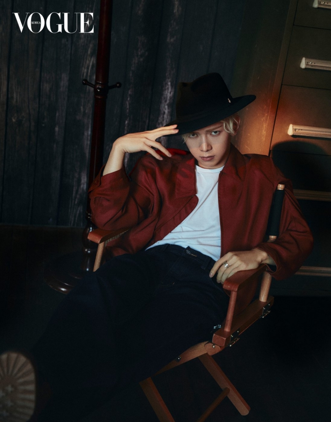 Recent activity shot of Yeosang (ATEEZ)