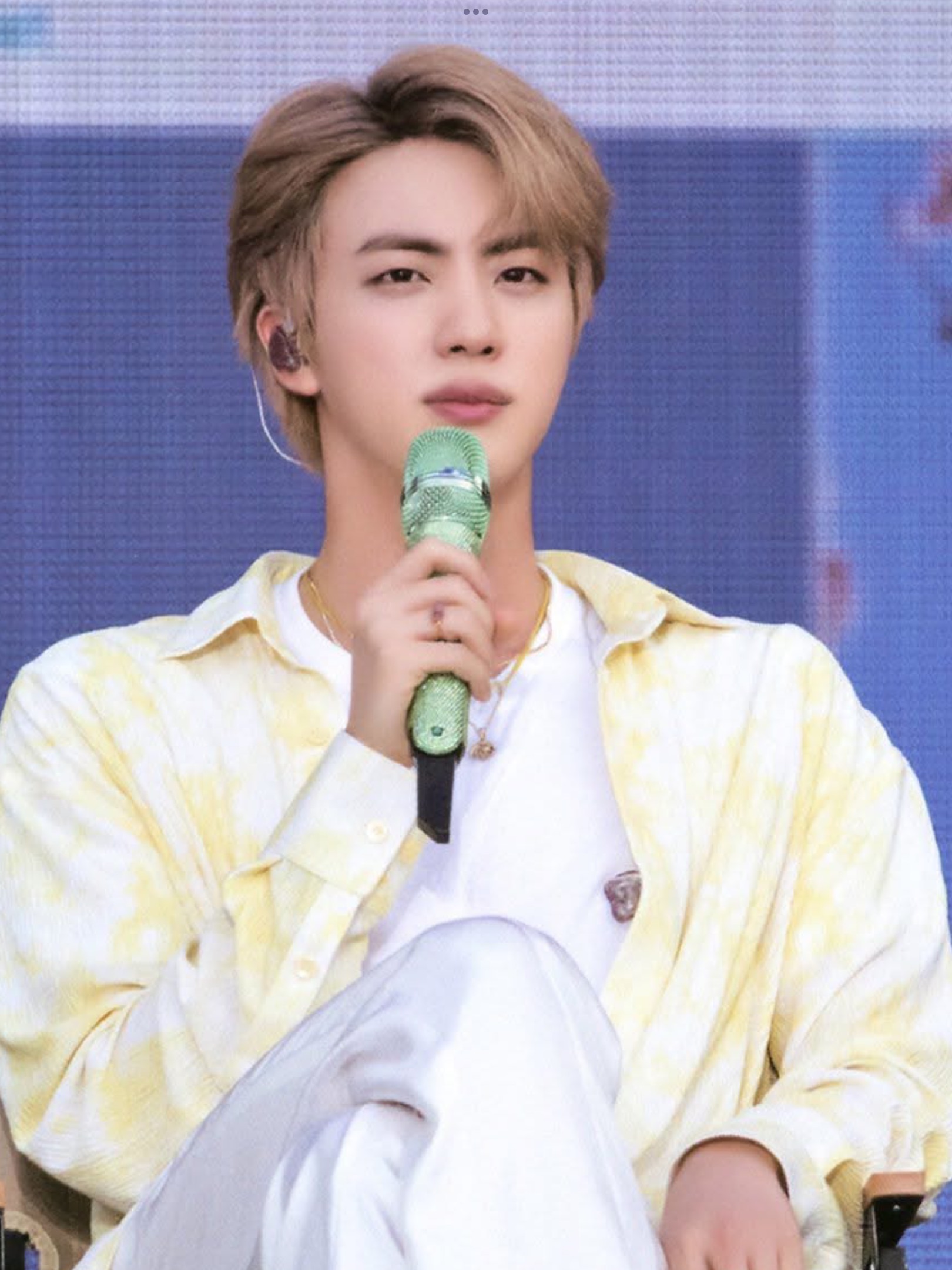 Jin (防彈少年團)粉絲拍下的瞬間