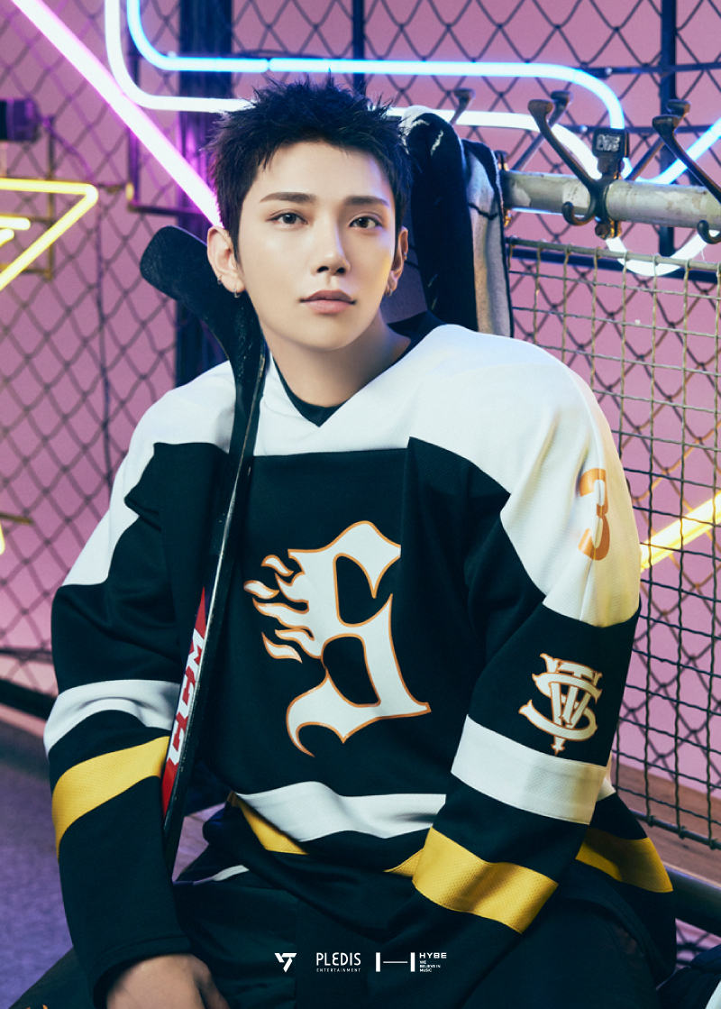 Recent activity shot of Joshua (SEVENTEEN)