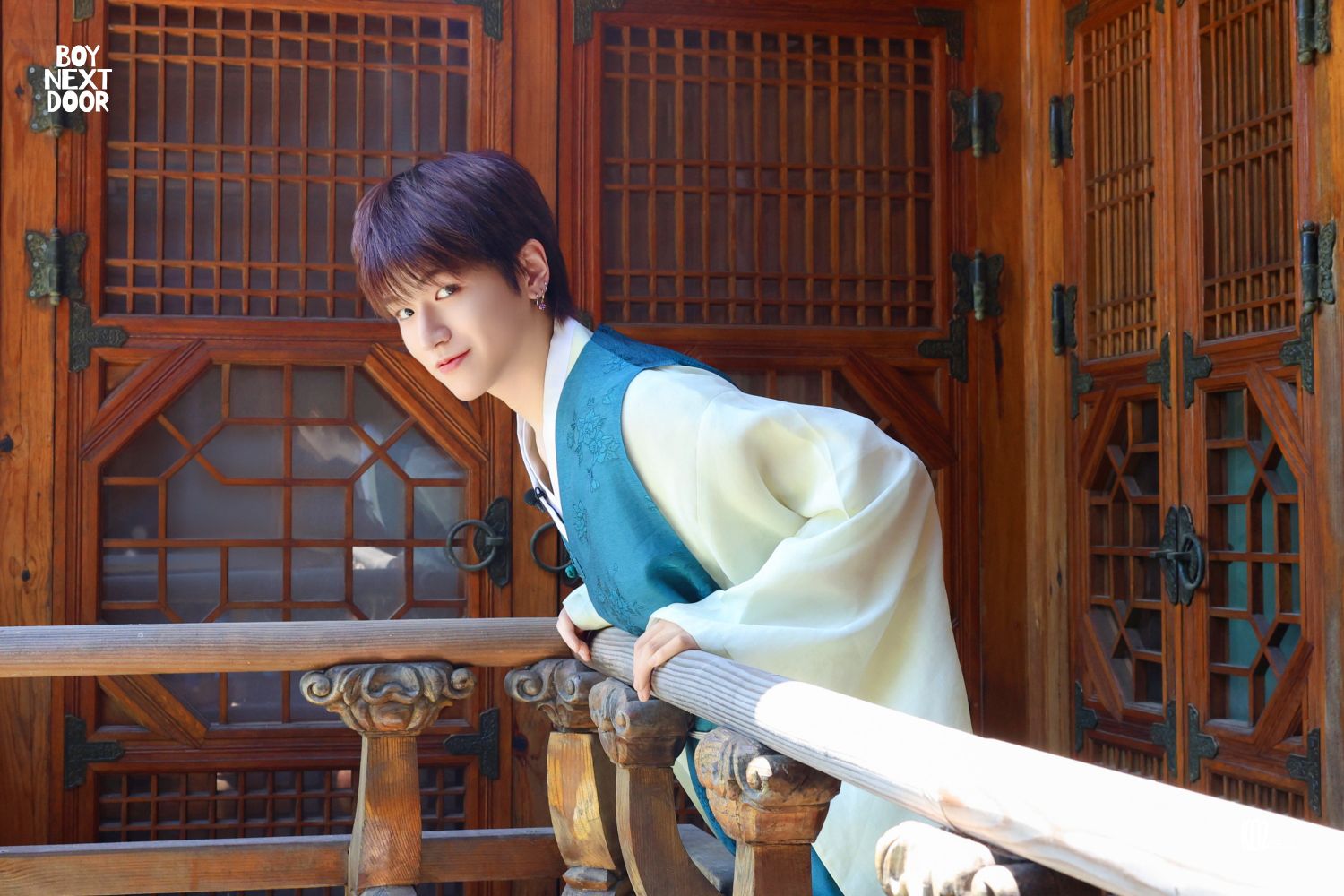 A moment captured by Riwoo (BOYNEXTDOOR)'s fan