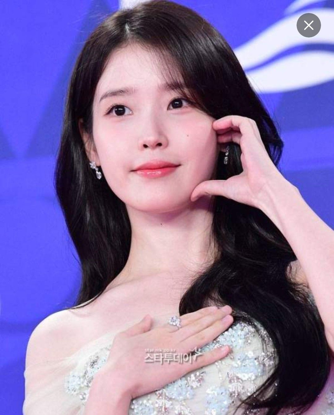 A moment captured by IU's fan