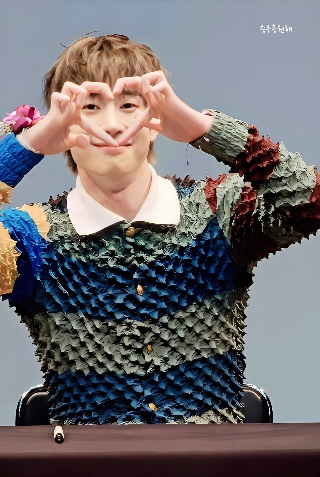 A moment captured by Han Seungwoo's fan