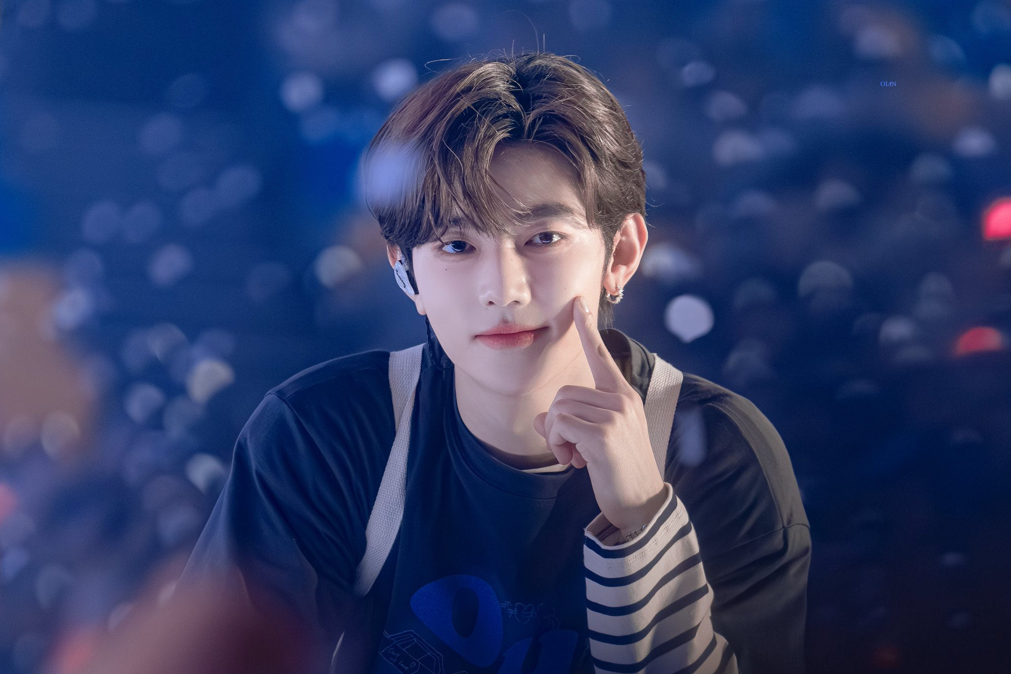 Recent activity shot of Zhang Hao (ZEROBASEONE)