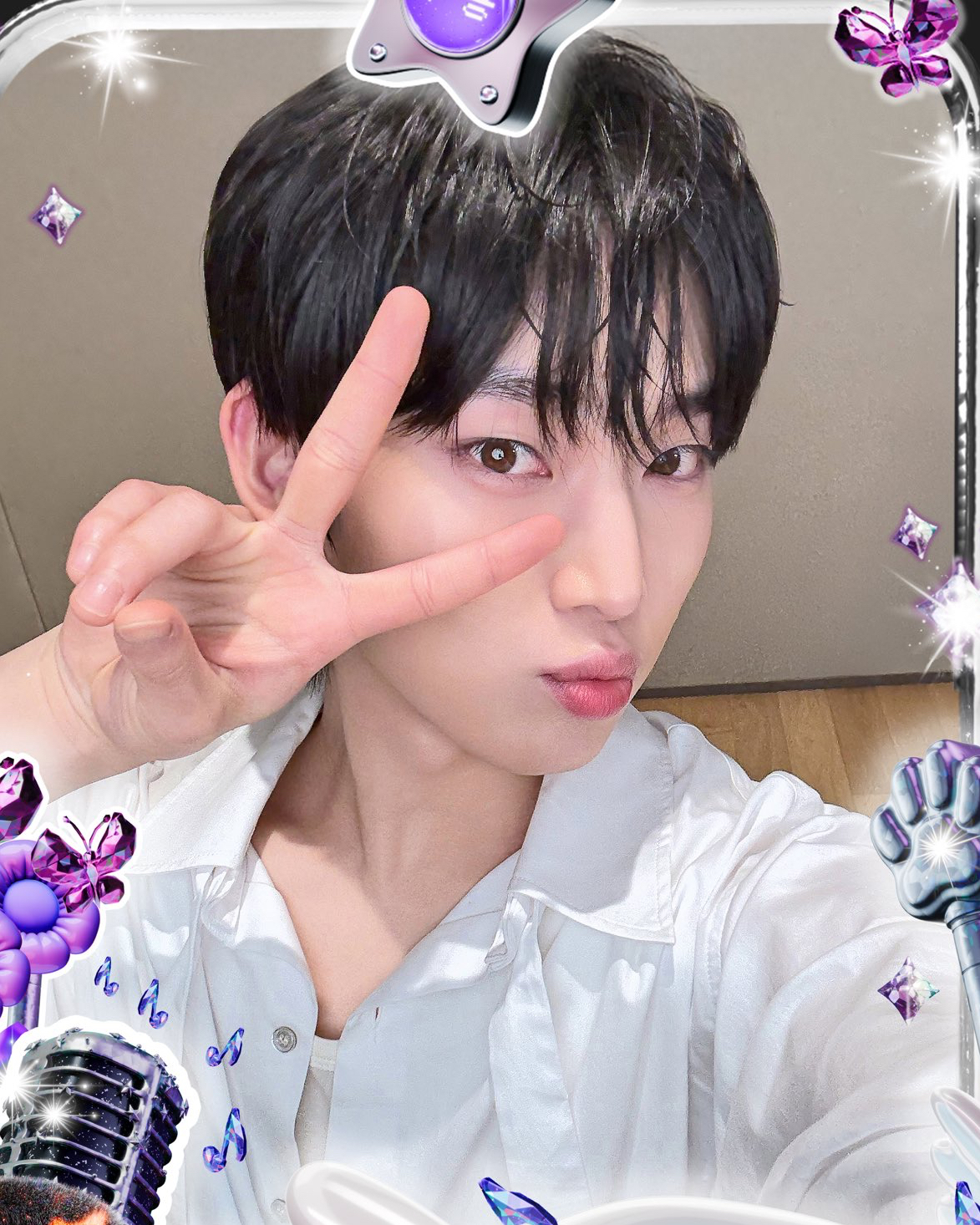 A moment captured by Sunoo (ENHYPEN)'s fan