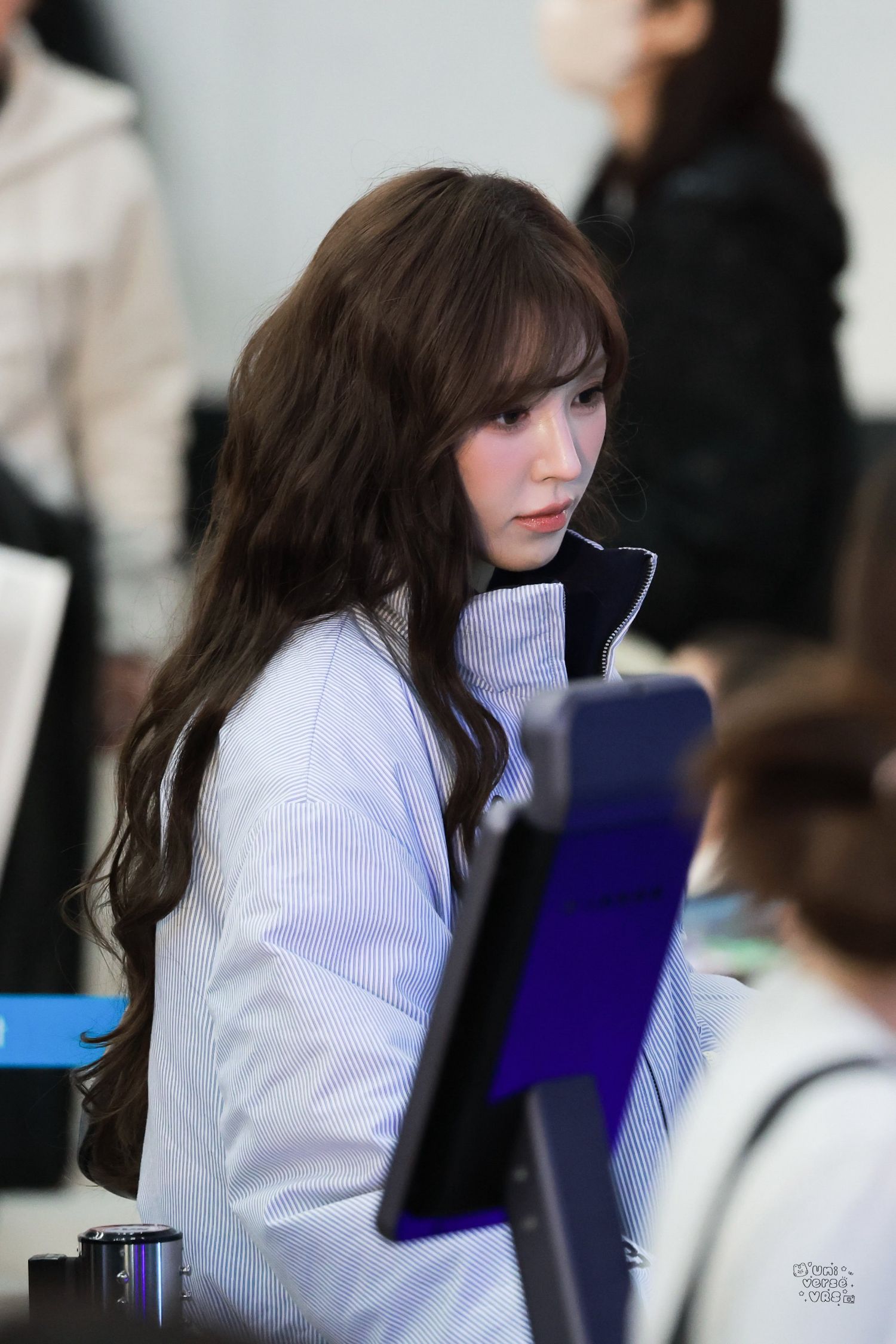 Wendy (Red Velvet)粉丝拍下的瞬间