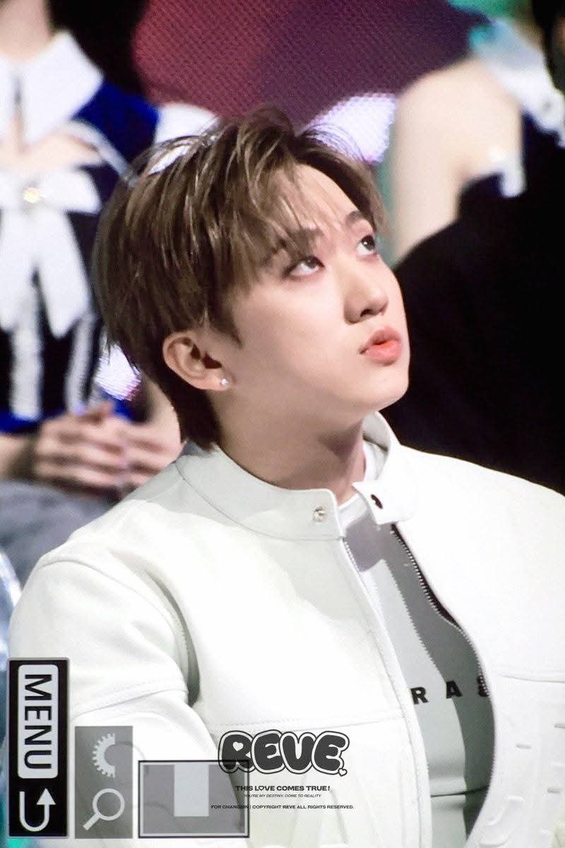 A moment captured by Changbin (Stray Kids)'s fan