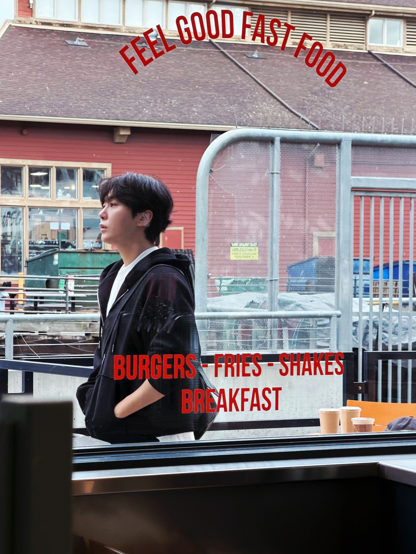 A moment captured by SEVENTEEN's fan