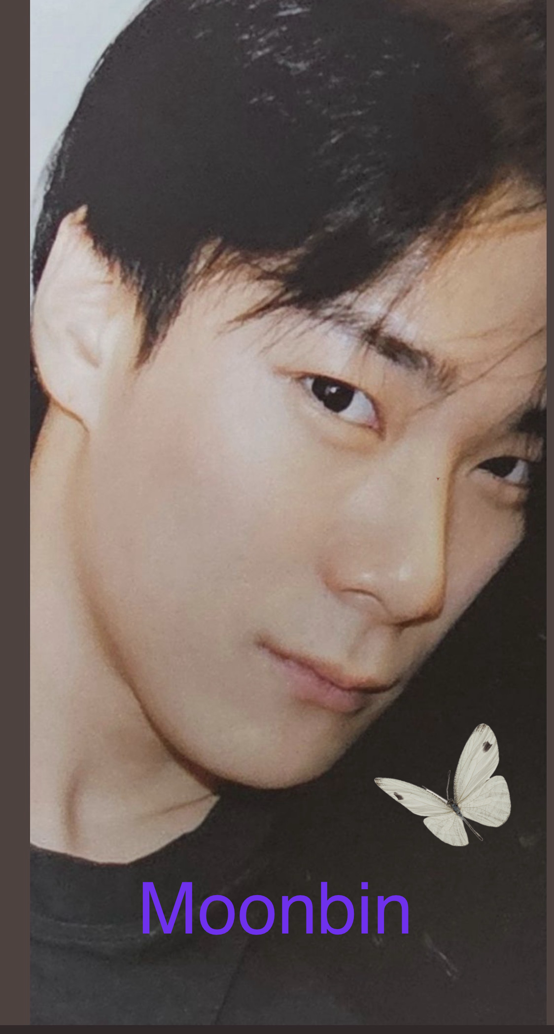 Recent activity shot of Moonbin (ASTRO)