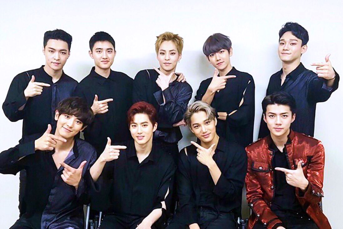 EXO의 비하인드 컷