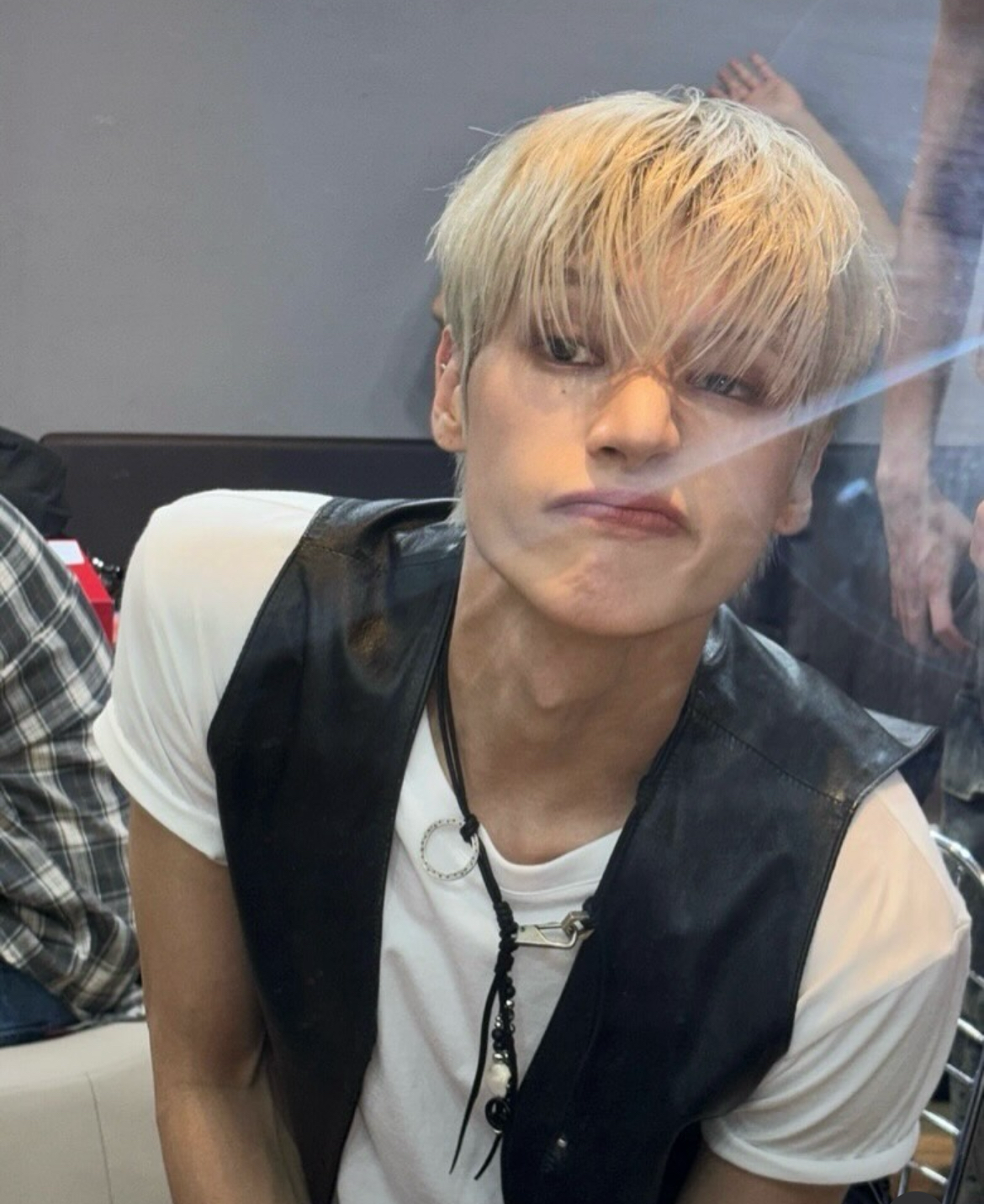 A moment captured by Wooyoung (ATEEZ)'s fan