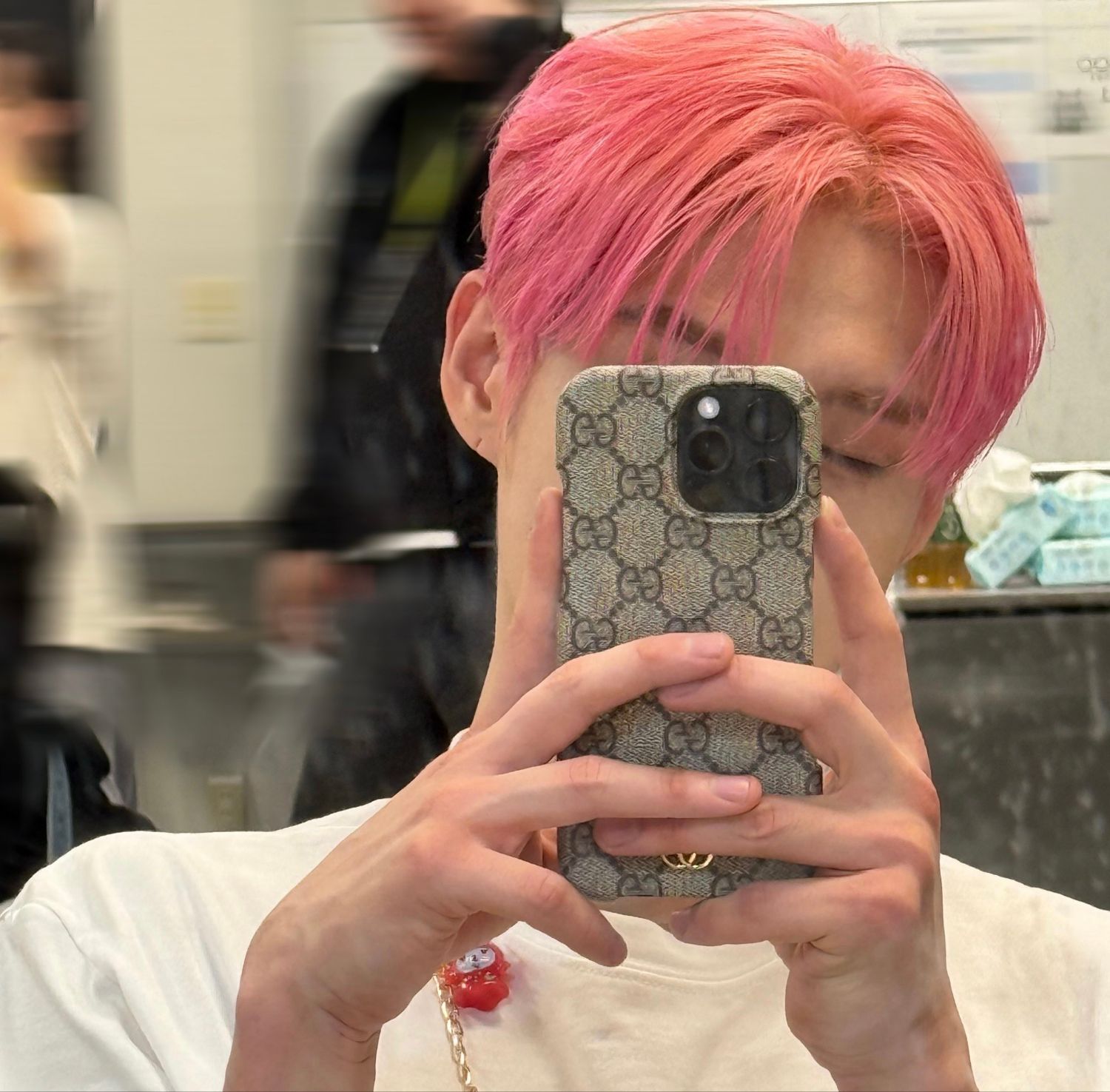 Recent activity shot of Kim Jiwoong (ZEROBASEONE)