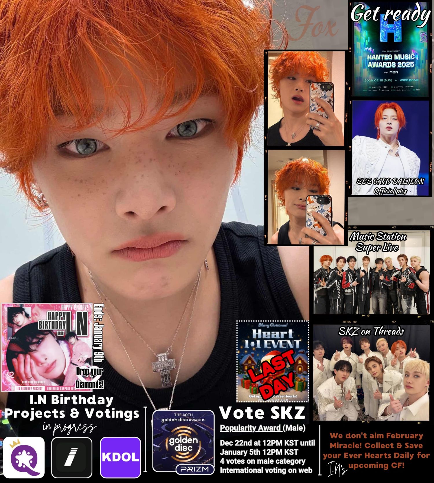 Latest photo of I.N (Stray Kids)