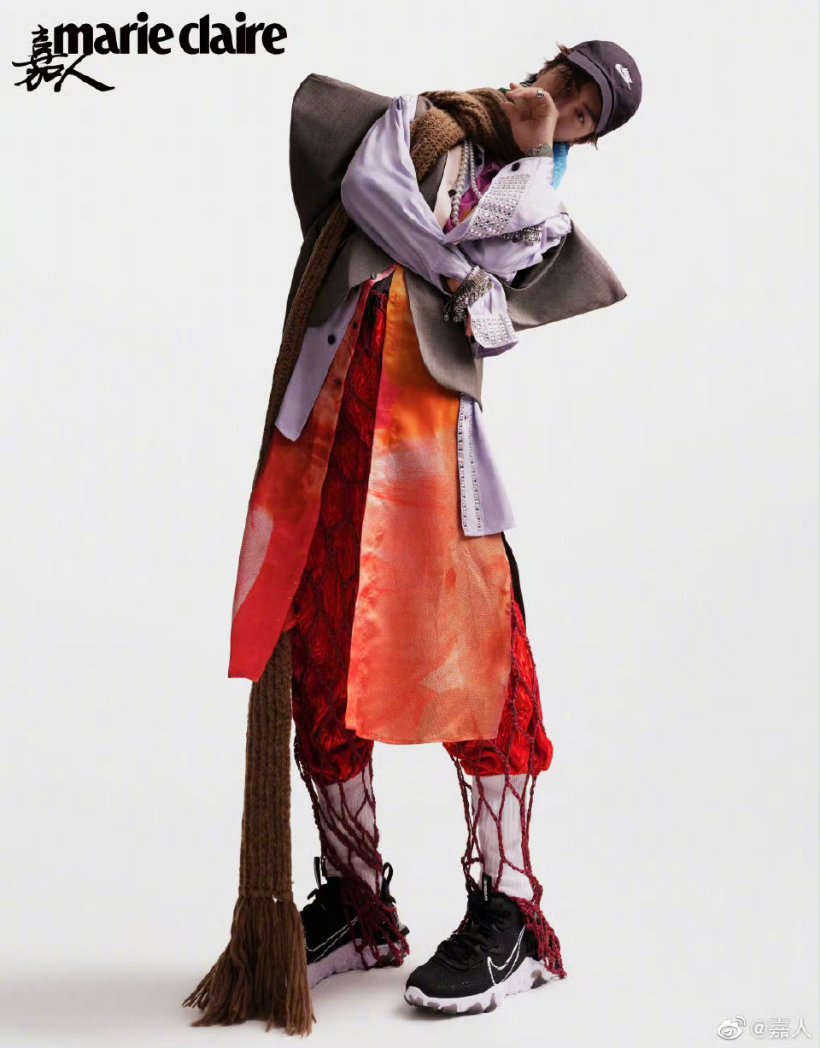 A moment captured by Wang Yibo's fan