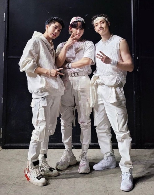 A moment captured by Bang Chan (Stray Kids)'s fan